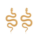 Brincos serpente de ouro valor por defeito título