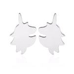 Brincos unicórnio metal valor por defeito título