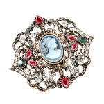 Broche antigo ouro