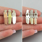 Broche da amizade