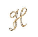 Broche letra h