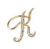 Broche letra k