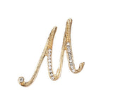 Broche letra m