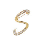 Broche letra s