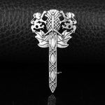 Broche medieval tamanho único