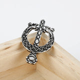 Broche medieval tamanho único / f