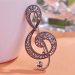 Broche nota musical modelo 1