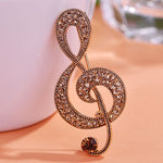 Broche nota musical modelo 2