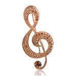 Broche nota musical