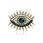 Broche olho azul