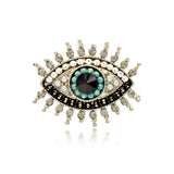 Broche olho azul