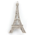 Broche torre eiffel prata