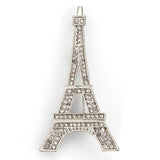 Broche torre eiffel prata