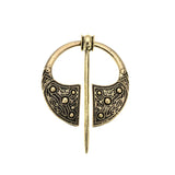 Broche viking bronze antigo