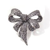 Broche vintage cinzento