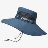 Bucket chapéu de jardinagem azul escuro
