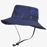 Bucket chapéu estilo moderno azul