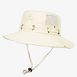 Bucket chapéu estilo moderno branco
