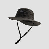 Bucket chapéu estilo montanhês preto