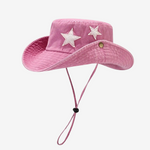 Bucket chapéu feminino estrelas