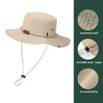 Bucket chapéu masculino bege