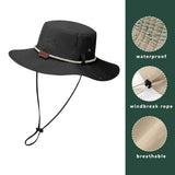 Bucket chapéu masculino preto