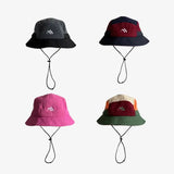 Bucket chapéu moderno laranja