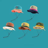 Bucket chapéu multicolorido