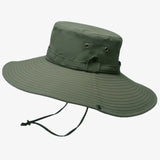 Bucket chapéu oversized verde