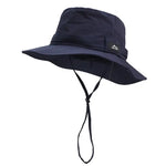 Bucket chapéu simples azul escuro