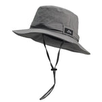 Bucket chapéu simples cinzento