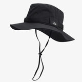 Bucket chapéu simples preto