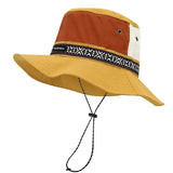 Bucket chapéu streetwear amarelo