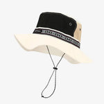 Bucket chapéu streetwear bege