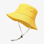 Bucket chapéu tradicional amarelo