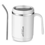 Caneca térmica com pega branco