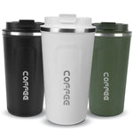 Caneca térmica para café preto