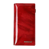 Carteira feminina de moda vermelho