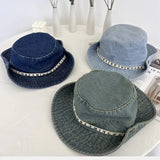 Chapéu bucket azul