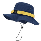 Chapéu bucket bicolor azul escuro