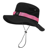 Chapéu bucket bicolor preto
