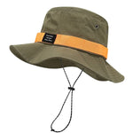 Chapéu bucket bicolor verde escuro