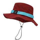 Chapéu bucket bicolor vermelho