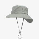 Chapéu bucket clássico cinzento claro
