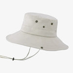 Chapéu bucket com cordão ajustável branco