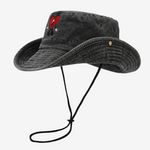 Chapéu bucket coração