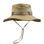 Chapéu bucket de caminhada bege