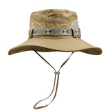 Chapéu bucket de caminhada bege