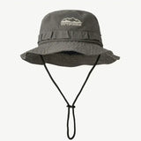 Chapéu bucket de exterior cinzento escuro