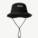 Chapéu bucket de exterior preto